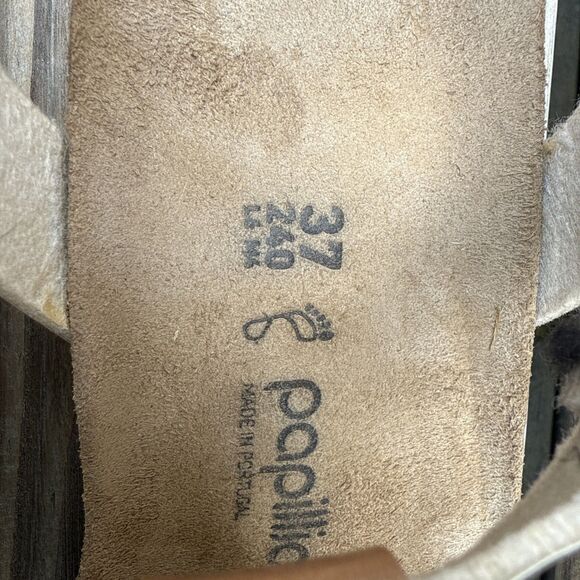 Birkenstock Papillo Copper Wedge Sandals - Picture 8 of 8